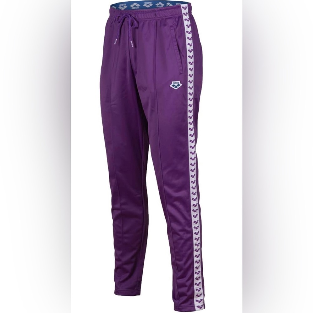 Arena men’s relaxed for team pant purple xxs
